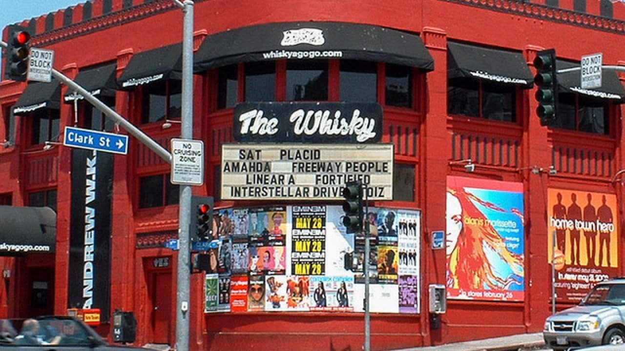 signs outside of whisky a go go los angeles